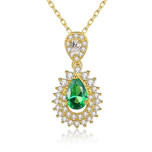 Necklace Clear Synthetic Diamond S925 Sterling Silver Women's Fashion Elegant Classic Luminous Wedding Geometric Necklace For Wedding Engagement
Necklace Clear Synthetic Diamond S925 Sterling Silver Women's Fashion Elegant Classic Luminous Wedding Geometric Necklace For Wedding Engagement