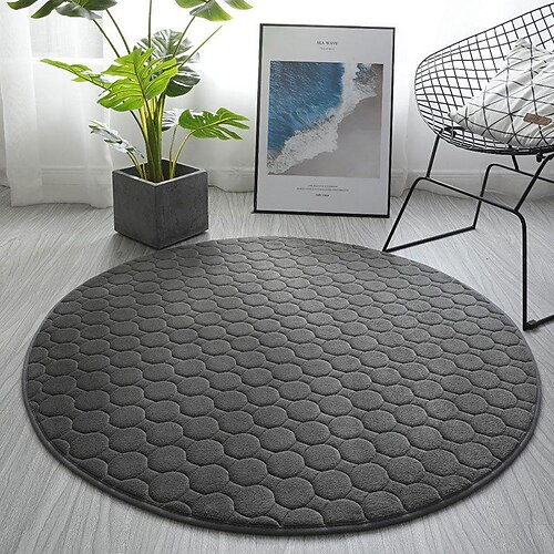Coral Carpet Velvet Round Carpet Thickened Quilted Embroidered Coffee Table Pad Memory Cotton Foot Pad Hanging Basket Pad for Living Room
Coral Carpet Velvet Round Carpet Thickened Quilted Embroidered Coffee Table Pad Memory Cotton Foot Pad Hanging Basket Pad for Living Room