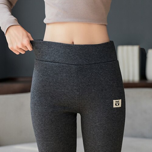 Women's Fleece Pants Tights Leggings Cotton Light Black Grey High Waist Fashion Street Daily High Elasticity Full Length Tummy Control Plain S M L XL 2XL / Skinny
Women's Fleece Pants Tights Leggings Cotton Light Black Grey High Waist Fashion Street Daily High Elasticity Full Length Tummy Control Plain S M L XL 2XL / Skinny
