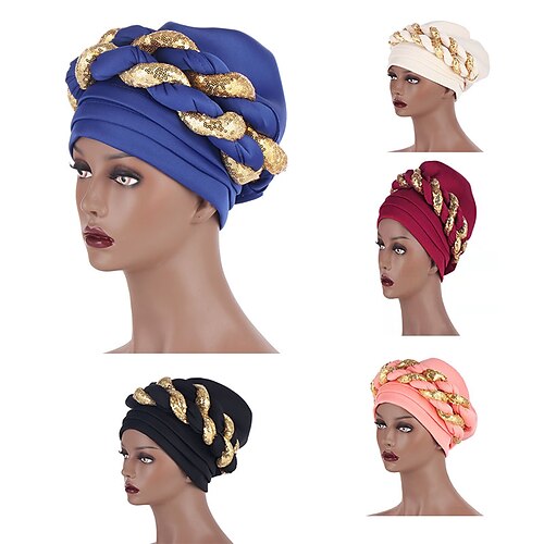 Women's Muslim Hijab Home Party / Evening Daily Fashion Polyester Casual Sequins Casual / Daily 1 pcs
Women's Muslim Hijab Home Party / Evening Daily Fashion Polyester Casual Sequins Casual / Daily 1 pcs