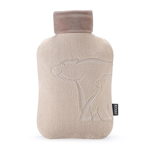 1.8L Hot Water Bag Filling Water Warm Hand Embroidery North Bear Plush Cover Winter Gift
1.8L Hot Water Bag Filling Water Warm Hand Embroidery North Bear Plush Cover Winter Gift