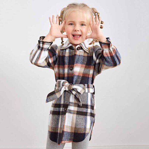 Toddler Girls' Jacket & Coat Plaid Fashion Outdoor Cotton Coat Outerwear 3-7 Years Winter Green Black Pink
Toddler Girls' Jacket & Coat Plaid Fashion Outdoor Cotton Coat Outerwear 3-7 Years Winter Green Black Pink