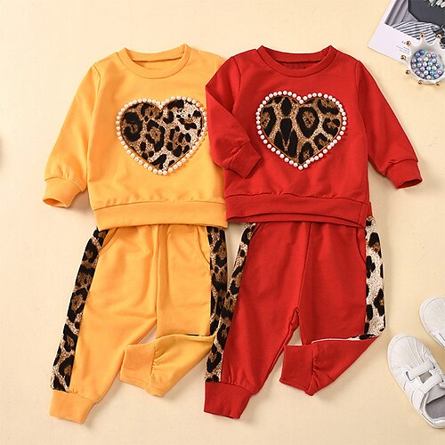 Bambino Da ragazza Leopardo Girocollo Tailleur pantalone Impostato Manica lunga stile sveglio Esterno 7-13 anni Inverno Rosa Giallo Rosso / Autunno
Bambino Da ragazza Leopardo Girocollo Tailleur pantalone Impostato Manica lunga stile sveglio Esterno 7-13 anni Inverno Rosa Giallo Rosso / Autunno