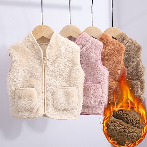 Baby Jente Vest frakk Helfarge Aktiv utendørs Bomull Frakk Yttertøy 3-7 år Vinter Rosa Champagne Kamel / Høst
Baby Jente Vest frakk Helfarge Aktiv utendørs Bomull Frakk Yttertøy 3-7 år Vinter Rosa Champagne Kamel / Høst