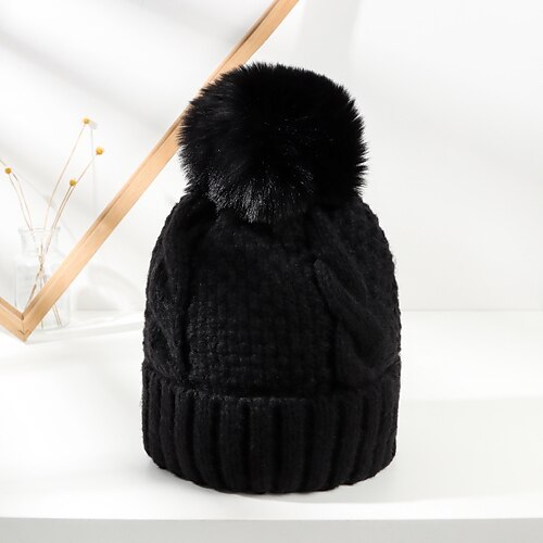 Damen Hut Wintermützen Schwarz Rosa Wein Outdoor Strasse Alltagskleidung gestrickt Einfarbig Windundurchlässig Komfort Warm
Damen Hut Wintermützen Schwarz Rosa Wein Outdoor Strasse Alltagskleidung gestrickt Einfarbig Windundurchlässig Komfort Warm