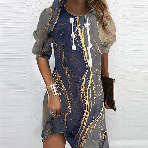 Women's Hoodie Dress Winter Dress Blue Khaki Long Sleeve Color Gradient Print Winter Fall Hooded Vacation Casual Fall Dress 2022 S M L XL XXL 3XL
Women's Hoodie Dress Winter Dress Blue Khaki Long Sleeve Color Gradient Print Winter Fall Hooded Vacation Casual Fall Dress 2022 S M L XL XXL 3XL