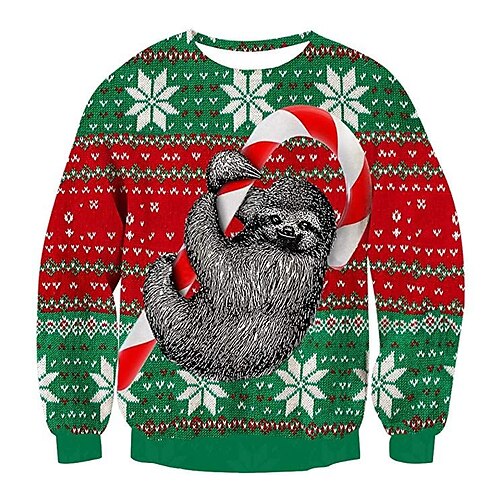 Women's Ugly Sweater Pullover Sweater jumper Jumper Ribbed Knit Knitted Animal Crew Neck Stylish Casual Outdoor Christmas Winter Fall Red XXS XS S / Long Sleeve
Women's Ugly Sweater Pullover Sweater jumper Jumper Ribbed Knit Knitted Animal Crew Neck Stylish Casual Outdoor Christmas Winter Fall Red XXS XS S / Long Sleeve