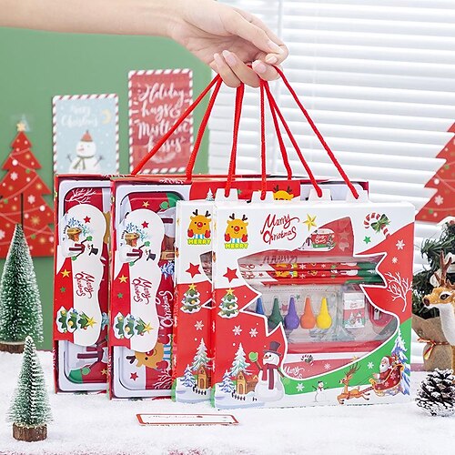 Christmas Primary School Students Pencil Set Kindergarten Children's Painting Supplies Christmas Gift
Christmas Primary School Students Pencil Set Kindergarten Children's Painting Supplies Christmas Gift