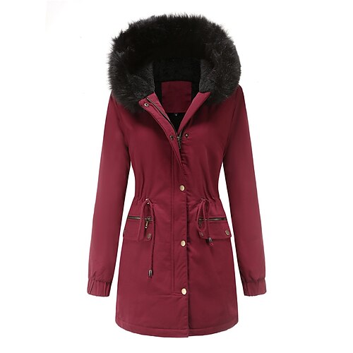 Women's Plus Size Winter Jacket Fleece Jacket Pocket Plain Outdoor Causal Long Sleeve Hooded Regular Winter Fall Light Army Green Black Wine L XL XXL 3XL 4XL
Women's Plus Size Winter Jacket Fleece Jacket Pocket Plain Outdoor Causal Long Sleeve Hooded Regular Winter Fall Light Army Green Black Wine L XL XXL 3XL 4XL