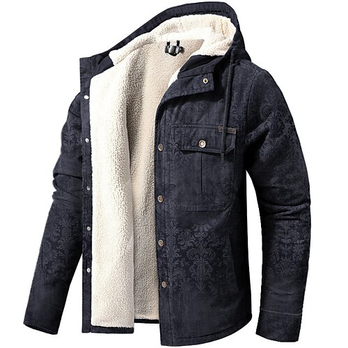 Men's Coat Warm Sports & Outdoor Single Breasted Floral 3D Printed Graphic Hoodie Streetwear Jacket Outerwear Long Sleeve Pocket Fall & Winter
Men's Coat Warm Sports & Outdoor Single Breasted Floral 3D Printed Graphic Hoodie Streetwear Jacket Outerwear Long Sleeve Pocket Fall & Winter