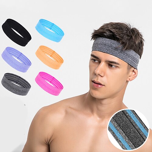 Spandex Sweat Headband Sports Headband Men's Women's Headwear Solid Colored Breathable Quick Dry Moisture Wicking for Fitness Running Jogging Spring Summer Autumn / Fall Purple Yellow Orange
Spandex Sweat Headband Sports Headband Men's Women's Headwear Solid Colored Breathable Quick Dry Moisture Wicking for Fitness Running Jogging Spring Summer Autumn / Fall Purple Yellow Orange