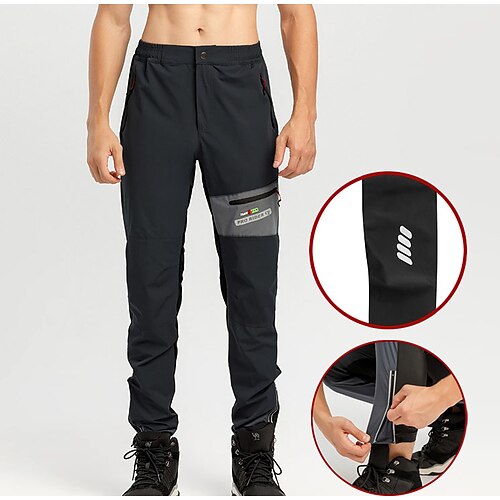 Men's Cycling Pants Bike Pants / Trousers Bottoms Loose Fit Mountain Bike MTB Road Bike Cycling Sports Breathable Quick Dry Reflective Strips Four-way Stretch Black Black Gray Clothing Apparel Bike
Men's Cycling Pants Bike Pants / Trousers Bottoms Loose Fit Mountain Bike MTB Road Bike Cycling Sports Breathable Quick Dry Reflective Strips Four-way Stretch Black Black Gray Clothing Apparel Bike