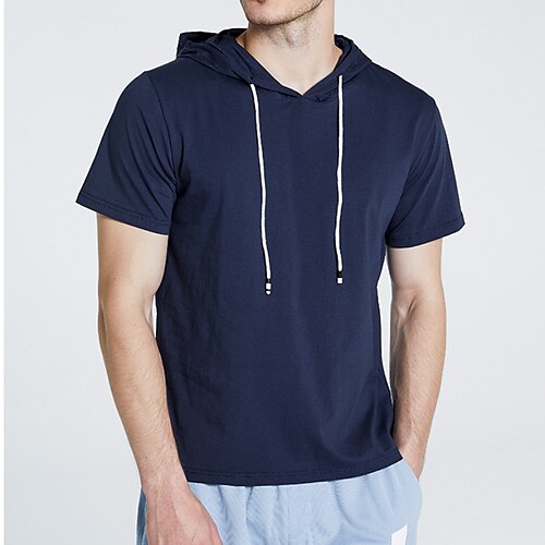 Men's T shirt Tee Solid Color Hooded Royal Blue Gray White Black Outdoor Street Short Sleeve Clothing Apparel Cotton Fashion Casual Breathable Comfortable / Summer
Men's T shirt Tee Solid Color Hooded Royal Blue Gray White Black Outdoor Street Short Sleeve Clothing Apparel Cotton Fashion Casual Breathable Comfortable / Summer