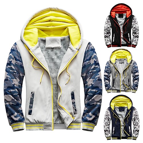 Men's Hoodie Fuzzy Sherpa Hoodie Jacket Full Zip Hoodie Jacket Black Blue Light Grey Gray Hooded Color Block Patchwork Sports Outdoor Streetwear Casual Big and Tall Winter Fall Clothing Apparel
Men's Hoodie Fuzzy Sherpa Hoodie Jacket Full Zip Hoodie Jacket Black Blue Light Grey Gray Hooded Color Block Patchwork Sports Outdoor Streetwear Casual Big and Tall Winter Fall Clothing Apparel