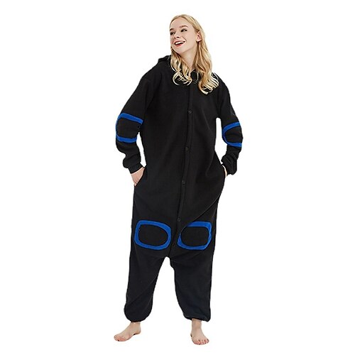 Adults' Kigurumi Pajamas Nightwear Cartoon Character Onesie Pajamas Flannel Cosplay For Men and Women Carnival Animal Sleepwear Cartoon Festival / Holiday Costumes
Adults' Kigurumi Pajamas Nightwear Cartoon Character Onesie Pajamas Flannel Cosplay For Men and Women Carnival Animal Sleepwear Cartoon Festival / Holiday Costumes