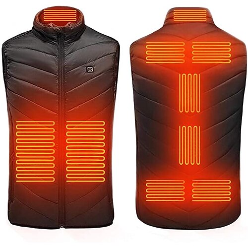 

Heating Vest Nine Districts Intelligent Heating Vest Electric Heating Men'S And Women'S Heating Clothing Constant Temperature Whole Body Heating Vest