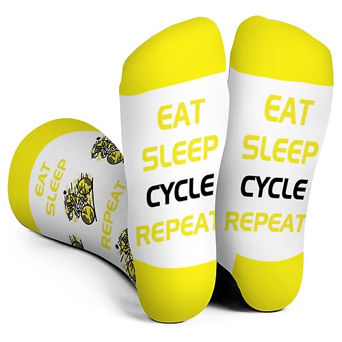 Socks Compression Socks Cycling Socks Athletic Socks Men's Women's Bike / Cycling Breathable Anatomic Design Wearable 1 Pair Graphic Cotton Yellow S M L / Stretchy / Lightweight
Socks Compression Socks Cycling Socks Athletic Socks Men's Women's Bike / Cycling Breathable Anatomic Design Wearable 1 Pair Graphic Cotton Yellow S M L / Stretchy / Lightweight
