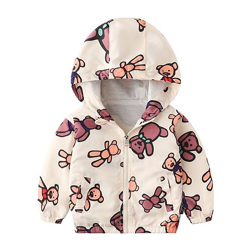 Toddler Girls' Jacket & Coat Cartoon Basic Outdoor Cotton Coat Outerwear 3-7 Years Fall White
Toddler Girls' Jacket & Coat Cartoon Basic Outdoor Cotton Coat Outerwear 3-7 Years Fall White