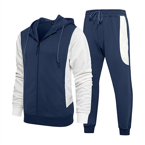 Men's Tracksuit Sweatsuit Blue Red Black Crew Neck Solid Color Drawstring 2 Piece Sports Outdoor Daily Sports Basic Casual Big and Tall Fall Spring Clothing Apparel Hoodies Sweatshirts Long Sleeve
Men's Tracksuit Sweatsuit Blue Red Black Crew Neck Solid Color Drawstring 2 Piece Sports Outdoor Daily Sports Basic Casual Big and Tall Fall Spring Clothing Apparel Hoodies Sweatshirts Long Sleeve