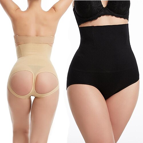 Women's Underwear Shorts Shapewear Black color High Waist Fashion Shapewear Corsets Casual Daily Cut Out High Elasticity Short Tummy Control Plain M / L XS / S XL / 2XL 3XL / 4XL
Women's Underwear Shorts Shapewear Black color High Waist Fashion Shapewear Corsets Casual Daily Cut Out High Elasticity Short Tummy Control Plain M / L XS / S XL / 2XL 3XL / 4XL