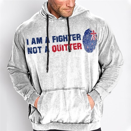 Men's Plus Size Pullover Hoodie Sweatshirt Big and Tall Letter Hooded Long Sleeve Spring & Fall Basic Fashion Streetwear Comfortable Daily Wear Vacation Tops
Men's Plus Size Pullover Hoodie Sweatshirt Big and Tall Letter Hooded Long Sleeve Spring & Fall Basic Fashion Streetwear Comfortable Daily Wear Vacation Tops