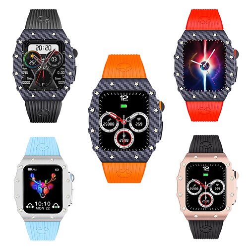 1PC Smart Watch Band with Case Compatible with Apple iWatch Series 6/5/4 / SE Series 7 Series 8 SmartWatch Band with Case for iWatch Smartwatch Strap Wristband Alloy Soft Silicone Luxury Rugged
1PC Smart Watch Band with Case Compatible with Apple iWatch Series 6/5/4 / SE Series 7 Series 8 SmartWatch Band with Case for iWatch Smartwatch Strap Wristband Alloy Soft Silicone Luxury Rugged