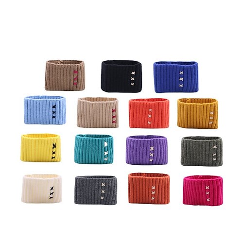 Sports Headband Hairband Men's Women's Headwear Solid Colored Thermal Warm Breathable Quick Dry for Fitness Running Jogging Winter Autumn / Fall Dark Grey Cream Green 
Sports Headband Hairband Men's Women's Headwear Solid Colored Thermal Warm Breathable Quick Dry for Fitness Running Jogging Winter Autumn / Fall Dark Grey Cream Green