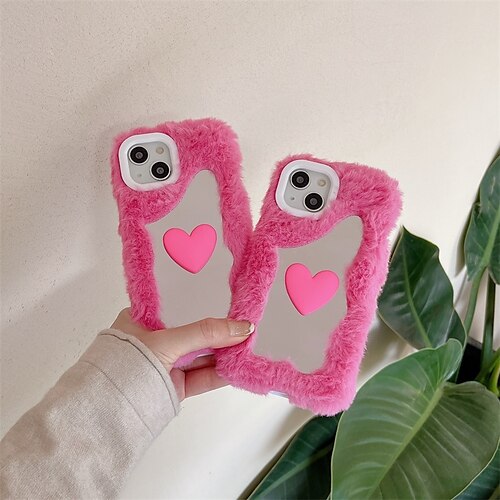 Phone Case For Apple Back Cover iPhone 14 Pro Max 14 Plus 13 12 11 Pro Max Mini SE Bumper Frame Mirror Full Body Protective Heart Plush PC
Phone Case For Apple Back Cover iPhone 14 Pro Max 14 Plus 13 12 11 Pro Max Mini SE Bumper Frame Mirror Full Body Protective Heart Plush PC