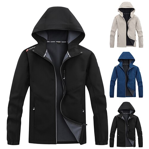 Men's Hiking Softshell Jacket Waterproof Hiking Jacket Hiking Fleece Jacket Winter Outdoor Thermal Warm Waterproof Windproof Fleece Lining Outerwear Windbreaker Trench Coat Fishing Climbing Camping
Men's Hiking Softshell Jacket Waterproof Hiking Jacket Hiking Fleece Jacket Winter Outdoor Thermal Warm Waterproof Windproof Fleece Lining Outerwear Windbreaker Trench Coat Fishing Climbing Camping