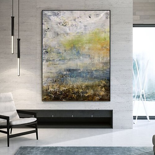 Handmade Oil Painting Canvas Wall Art Decorative Abstract Knife Painting Landscape Yellow For Home Decor Rolled Frameless Unstretched Painting
Handmade Oil Painting Canvas Wall Art Decorative Abstract Knife Painting Landscape Yellow For Home Decor Rolled Frameless Unstretched Painting