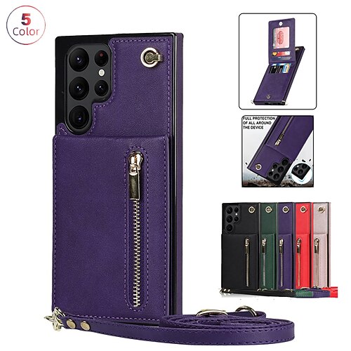 telefono Custodia Per Samsung Galaxy Porta carte di credito S23 S22 S21 S20 Plus Ultra Nota 20 10 Portatile Con supporto Cerniera Tinta unita TPU pelle sintetica
telefono Custodia Per Samsung Galaxy Porta carte di credito S23 S22 S21 S20 Plus Ultra Nota 20 10 Portatile Con supporto Cerniera Tinta unita TPU pelle sintetica