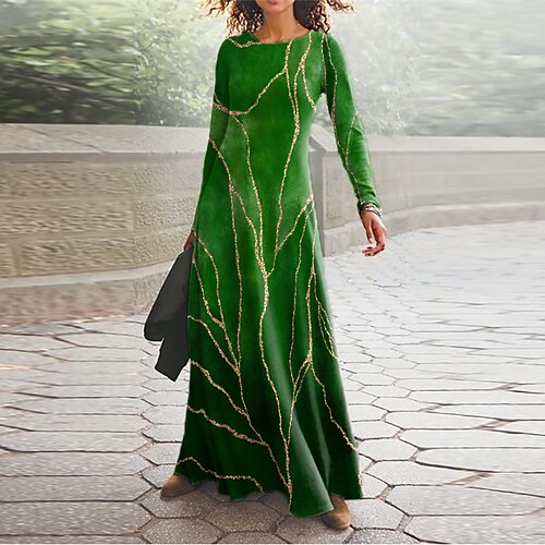Women's Casual Dress Swing Dress Long Dress Maxi Dress Green Long Sleeve Color Gradient Pocket Winter Fall Autumn V Neck Winter Dress Fall Dress 2022 S M L XL XXL 3XL
Women's Casual Dress Swing Dress Long Dress Maxi Dress Green Long Sleeve Color Gradient Pocket Winter Fall Autumn V Neck Winter Dress Fall Dress 2022 S M L XL XXL 3XL