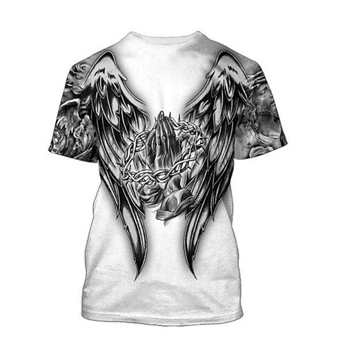 Men's T shirt Tee Graphic Prints Crew Neck Black / White 3D Print Outdoor Street Short Sleeve Print Clothing Apparel Sports Designer Casual / Summer
Men's T shirt Tee Graphic Prints Crew Neck Black / White 3D Print Outdoor Street Short Sleeve Print Clothing Apparel Sports Designer Casual / Summer