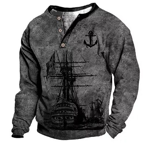 Men's Sweatshirt Pullover Dark Gray Graphic Prints Boat Print Casual Daily Sports 3D Print Basic Streetwear Designer Spring & Fall Clothing Apparel Hoodies Sweatshirts Long Sleeve
Men's Sweatshirt Pullover Dark Gray Graphic Prints Boat Print Casual Daily Sports 3D Print Basic Streetwear Designer Spring & Fall Clothing Apparel Hoodies Sweatshirts Long Sleeve