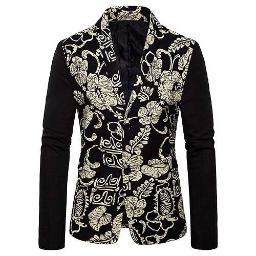 Men's Fashion Blazer Regular Standard Fit Pattern Single Breasted Two-buttons Black 2022
Men's Fashion Blazer Regular Standard Fit Pattern Single Breasted Two-buttons Black 2022