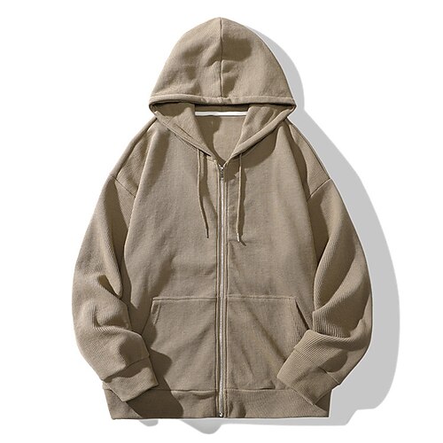 Men's Hoodie Zip Hoodie Sweatshirt Khaki Dark Gray Navy Blue Coffee Gray Hooded Solid Color Zipper Pocket Work Daily Sports Basic Streetwear Casual Spring & Fall Clothing Apparel Hoodies Sweatshirts
Men's Hoodie Zip Hoodie Sweatshirt Khaki Dark Gray Navy Blue Coffee Gray Hooded Solid Color Zipper Pocket Work Daily Sports Basic Streetwear Casual Spring & Fall Clothing Apparel Hoodies Sweatshirts