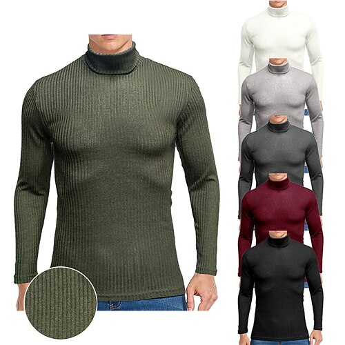 Herre Turtleneck skjorte Lang ærmet skjorte Vanlig Rullekrave Formel Stævnemøde Langærmet Strikket Tøj Stilfuld Vintage Stil Blødt Nødvendighed
Herre Turtleneck skjorte Lang ærmet skjorte Vanlig Rullekrave Formel Stævnemøde Langærmet Strikket Tøj Stilfuld Vintage Stil Blødt Nødvendighed