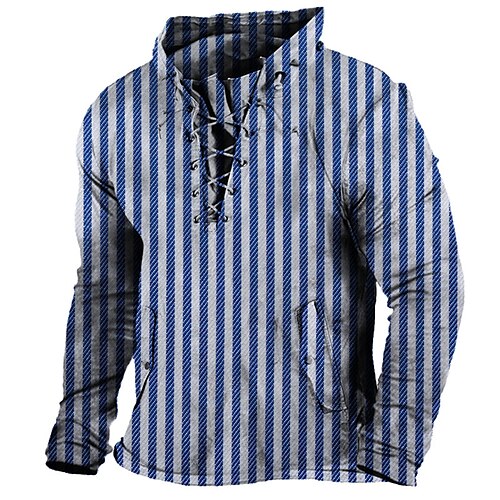 Men's Sweatshirt Pullover Green Blue Purple Pink Yellow Standing Collar Striped Graphic Prints Lace up Sports & Outdoor Casual Daily 3D Print Basic Streetwear Designer Spring & Fall Clothing Apparel
Men's Sweatshirt Pullover Green Blue Purple Pink Yellow Standing Collar Striped Graphic Prints Lace up Sports & Outdoor Casual Daily 3D Print Basic Streetwear Designer Spring & Fall Clothing Apparel
