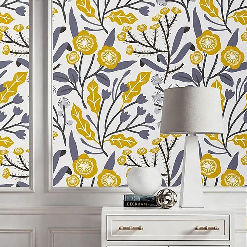 Floral/Plants Wallpaper Peel and Stick Wallpaper Removable Pvc/Vinyl Self Adhesive for Living Room/Bedroom
Floral/Plants Wallpaper Peel and Stick Wallpaper Removable Pvc/Vinyl Self Adhesive for Living Room/Bedroom