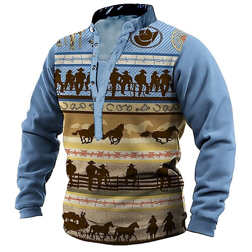 Men's Sweatshirt Pullover Blue Standing Collar Horse Graphic Prints Print Casual Daily Sports 3D Print Streetwear Designer Casual Spring Fall Clothing Apparel Hoodies Sweatshirts Long Sleeve
Men's Sweatshirt Pullover Blue Standing Collar Horse Graphic Prints Print Casual Daily Sports 3D Print Streetwear Designer Casual Spring Fall Clothing Apparel Hoodies Sweatshirts Long Sleeve