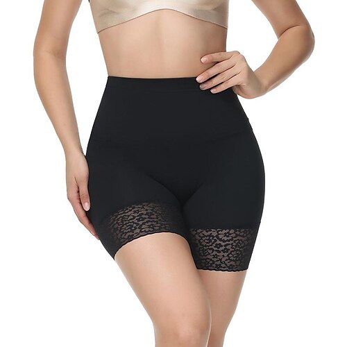 Women's Underwear Shorts Shapewear Black High Waist Fashion Shapewear Corsets Casual Daily Lace High Elasticity Short Tummy Control Plain S M L
Women's Underwear Shorts Shapewear Black High Waist Fashion Shapewear Corsets Casual Daily Lace High Elasticity Short Tummy Control Plain S M L