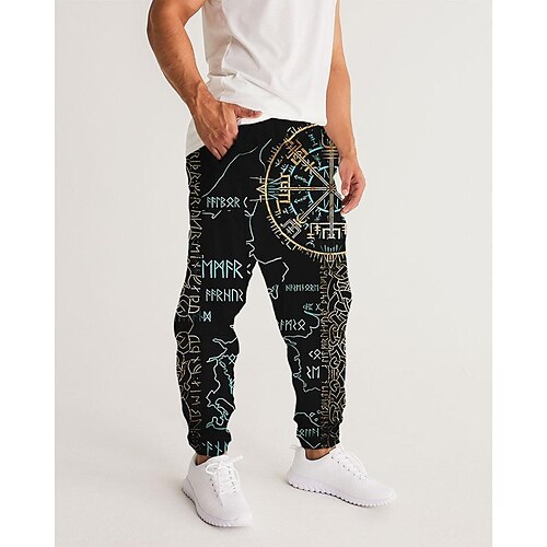 Men's Sweatpants Joggers Trousers Drawstring Elastic Waist 3D Print Graphic Prints Comfort Breathable Sports Outdoor Casual Daily Streetwear Stylish Green Micro-elastic / Designer
Men's Sweatpants Joggers Trousers Drawstring Elastic Waist 3D Print Graphic Prints Comfort Breathable Sports Outdoor Casual Daily Streetwear Stylish Green Micro-elastic / Designer