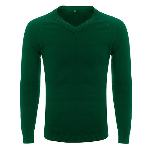 Men's Pullover Sweater Jumper Ribbed Knit Knitted Solid Color V Neck Keep Warm Modern Contemporary Daily Wear Going out Clothing Apparel Winter Fall Green Khaki S M L
Men's Pullover Sweater Jumper Ribbed Knit Knitted Solid Color V Neck Keep Warm Modern Contemporary Daily Wear Going out Clothing Apparel Winter Fall Green Khaki S M L