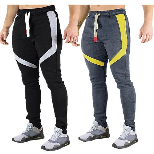 Men's Sweatpants Trousers Drawstring Elastic Waist Color Block Comfort Breathable Casual Daily Streetwear Cotton Blend Sports Fashion Wine Light gray Micro-elastic
Men's Sweatpants Trousers Drawstring Elastic Waist Color Block Comfort Breathable Casual Daily Streetwear Cotton Blend Sports Fashion Wine Light gray Micro-elastic