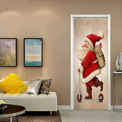 Holiday / Christmas Wall Stickers Bathroom / Kids Room & kindergarten, Removable PVC Home Decoration Wall Decal 1pc
Holiday / Christmas Wall Stickers Bathroom / Kids Room & kindergarten, Removable PVC Home Decoration Wall Decal 1pc