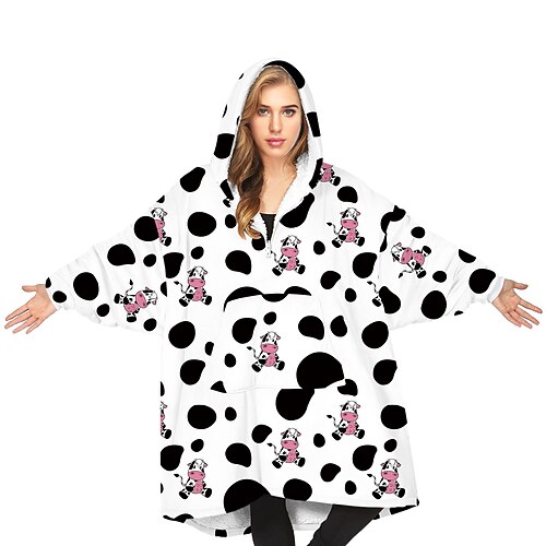 Voksne Hattetrøje Oversized hetteteppe Bærbart teppe med lomme Enhjørning Bjørn Kat Dyr Onesie-pysjamas Flonel Cosplay Til Damer og Herrer Jul Pysjamas med dyremotiv Tegnefilm Festival / høytid
Voksne Hattetrøje Oversized hetteteppe Bærbart teppe med lomme Enhjørning Bjørn Kat Dyr Onesie-pysjamas Flonel Cosplay Til Damer og Herrer Jul Pysjamas med dyremotiv Tegnefilm Festival / høytid