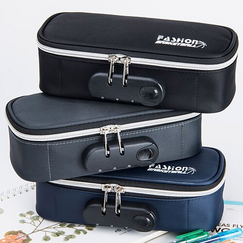 Unisex Pencil Cases Polyester Oxford Cloth Zipper Solid Color Daily Pink Royal Blue Black
Unisex Pencil Cases Polyester Oxford Cloth Zipper Solid Color Daily Pink Royal Blue Black