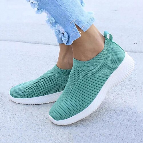Femme Basket Slip-Ons Grandes Tailles Chaussures Flyknit Baskets à enfiler Extérieur Bureau Travail Talon Plat Bout rond Sportif Décontractées Minimalisme Marche Tissage Volant Mocassins Couleur unie
Femme Basket Slip-Ons Grandes Tailles Chaussures Flyknit Baskets à enfiler Extérieur Bureau Travail Talon Plat Bout rond Sportif Décontractées Minimalisme Marche Tissage Volant Mocassins Couleur unie