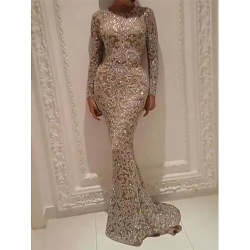 Women's Party Dress Sheath Dress Long Dress Maxi Dress Gold Light Blue Long Sleeve Pure Color Sequins Winter Fall Autumn Crew Neck Party Winter Dress Evening Party Slim 2022 S M L XL 2XL
Women's Party Dress Sheath Dress Long Dress Maxi Dress Gold Light Blue Long Sleeve Pure Color Sequins Winter Fall Autumn Crew Neck Party Winter Dress Evening Party Slim 2022 S M L XL 2XL