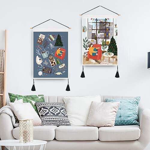 Christmas Wall Tapestry Photography Background Hanging Painting Cute Decoration Nordic Children's Room Bedroom Layout Christmas
Christmas Wall Tapestry Photography Background Hanging Painting Cute Decoration Nordic Children's Room Bedroom Layout Christmas